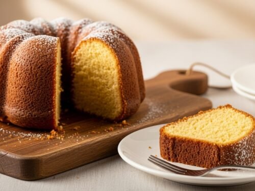 Classic Vanilla Pound Cake