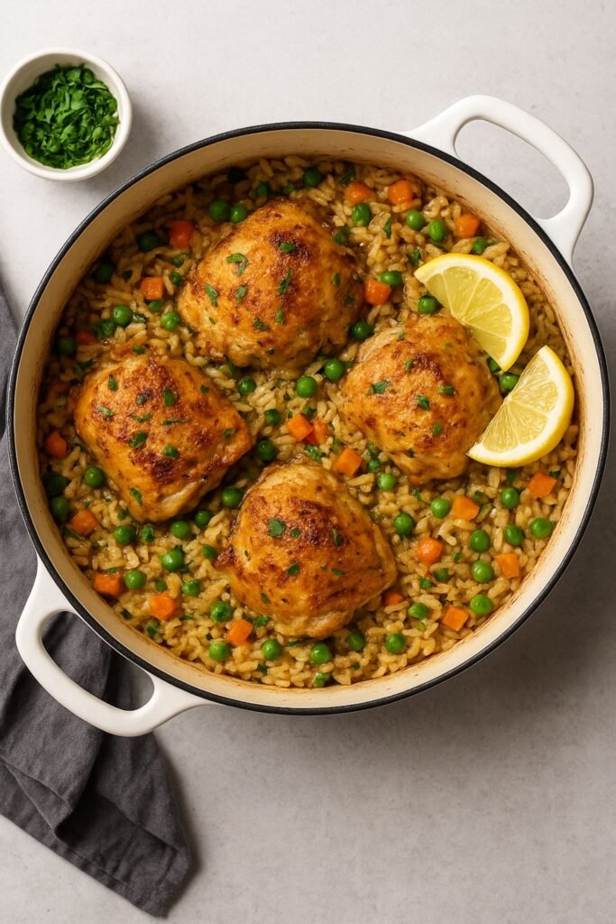 Easy One-Pot Chicken and Rice (1)